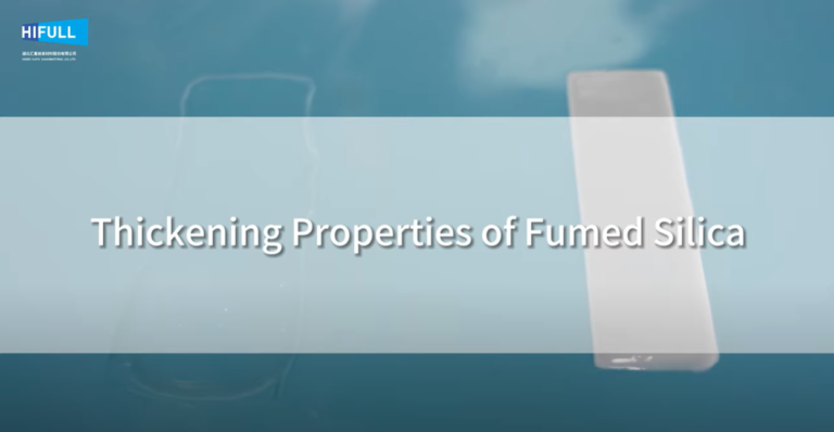 Fumed Silica Function – Thickening Properties