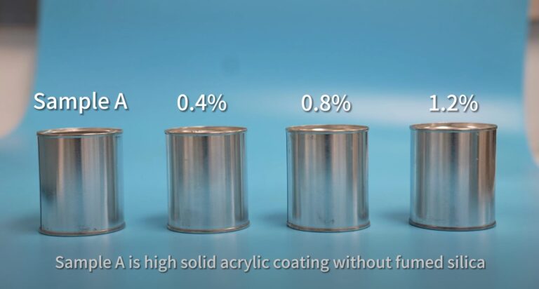 Thickening Function of Hydrophobic Fumed Silica In High-solid Acrylic Coatings